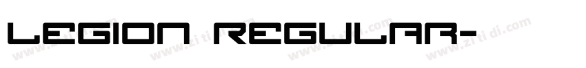 Legion Regular字体转换